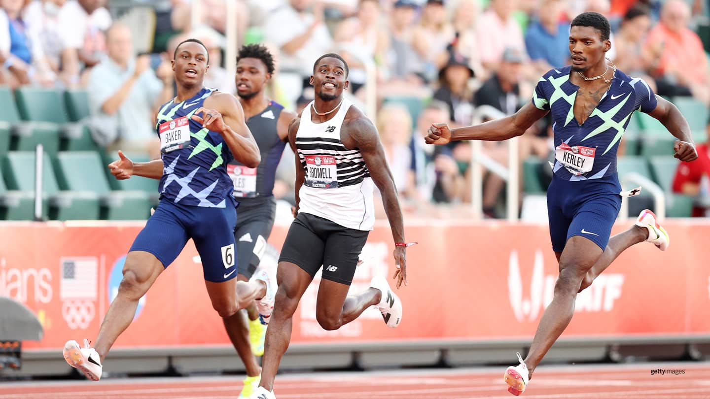 Olympic Male Track Runners